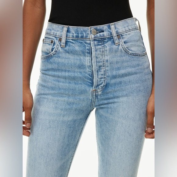Aritzia Denim Forum The yoko high rise slim 28L Woman’s Jeans👖size 24 - Picture 4 of 12
